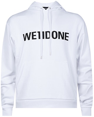 WE11DONE FW22 Letter Logo Print White Hoodie Unisex. WD-TH3-22-845-U-WH Buy WE11DONE FW22 Letter Logo Print White Hoodie Unisex. WD-TH3-22-845-U-WH