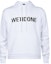 Order WE11DONE FW22 Letter Logo Print White Hoodie Unisex. WD-TH3-22-845-U-WH