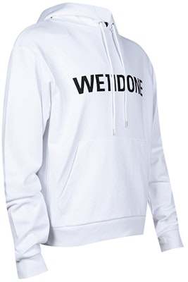 WE11DONE FW22 Letter Logo Print White Hoodie Unisex. WD-TH3-22-845-U-WH Purchase WE11DONE FW22 Letter Logo Print White Hoodie Unisex. WD-TH3-22-845-U-WH