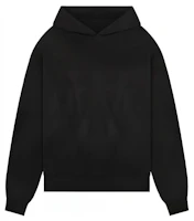 WE11DONE FW22 Minimalist Solid Color Hoodie Unisex Black WD-TH3-22-801-U-BK WE11DONE FW22 Minimalist Solid Color Hoodie Unisex Black WD-TH3-22-801-U-BK