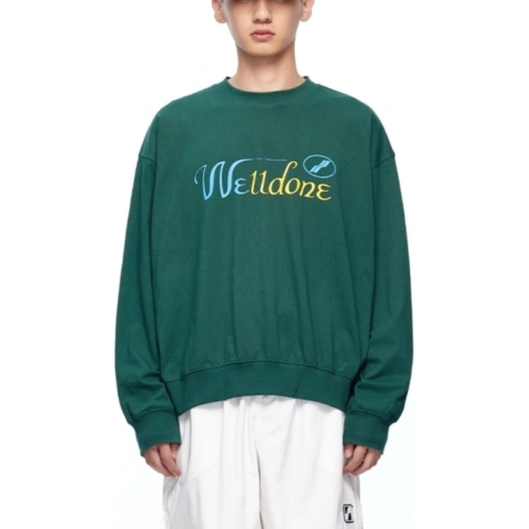 Lookbook WE11DONE FW22 多色標誌連帽衫 男女同款 禮盒版 WD-TS3-22-816-U-GR