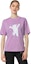 Details for WE11DONE FW22 Pink Cartoon Print Crewneck Unisex Casual T-Shirt WD-TT3-22-715-U-PK