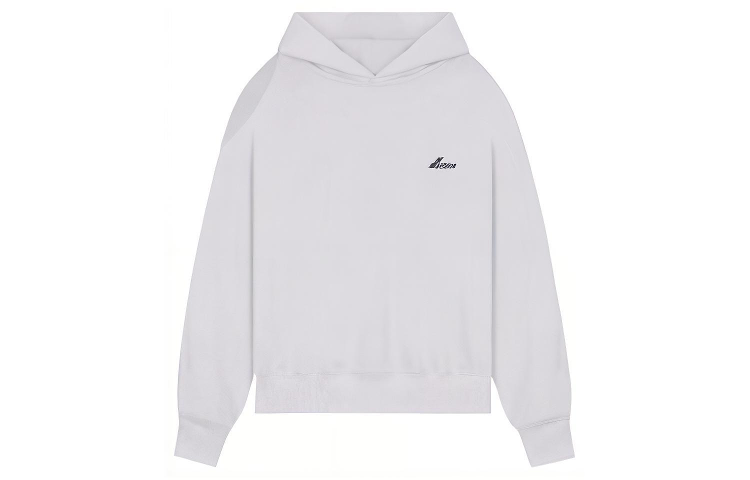 WE11DONE FW22 Solid Color Pullover Hoodie Men’s Gray WD-TH3-22-840-U-GY