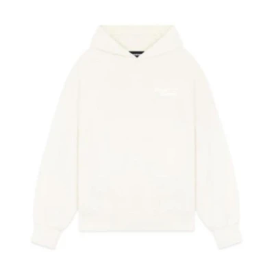 WE11DONE FW22 Solid Logo Print Pullover Sweatshirt Unisex Off-White WD-TH3-22-825-U-IV
