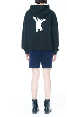 WE11DONE FW22 Sudadera con Capucha Negra Unisex Estampado Oso Teddy. WD-TH3-22-723-U-BK Shop WE11DONE FW22 Sudadera con Capucha Negra Unisex Estampado Oso Teddy. WD-TH3-22-723-U-BK