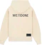 Lookbook WE11DONE FW22 男女同款米色Logo印花連帽長袖上衣 WD-TH3-22-713-U-BG
