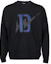Buy WE11DONE FW22 Unisex Black Pullover Sweatshirt with Logo Print WD-TS3-22-808-U-BK