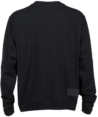 WE11DONE FW22 Unisex Black Pullover Sweatshirt with Logo Print WD-TS3-22-808-U-BK Lookbook WE11DONE FW22 Unisex Black Pullover Sweatshirt with Logo Print WD-TS3-22-808-U-BK