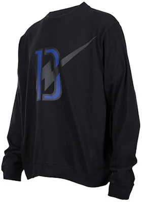WE11DONE FW22 Unisex Black Pullover Sweatshirt with Logo Print WD-TS3-22-808-U-BK Shop WE11DONE FW22 Unisex Black Pullover Sweatshirt with Logo Print WD-TS3-22-808-U-BK
