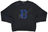 Details for WE11DONE FW22 Unisex Black Pullover Sweatshirt with Logo Print WD-TS3-22-808-U-BK