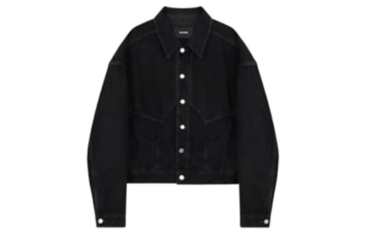 WE11DONE FW22 Unisex Black Single-Breasted Long Sleeve Jacket. WD-DJ3-22-303-U-BK 圖 2