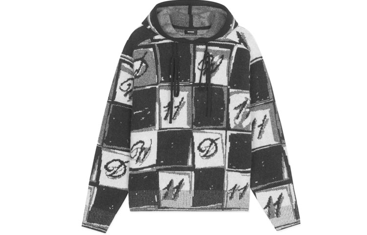 WE11DONE FW22 Unisex Black Sweatshirt with Classic Logo Print. WD-KT3-22-640-U-BK 圖 2