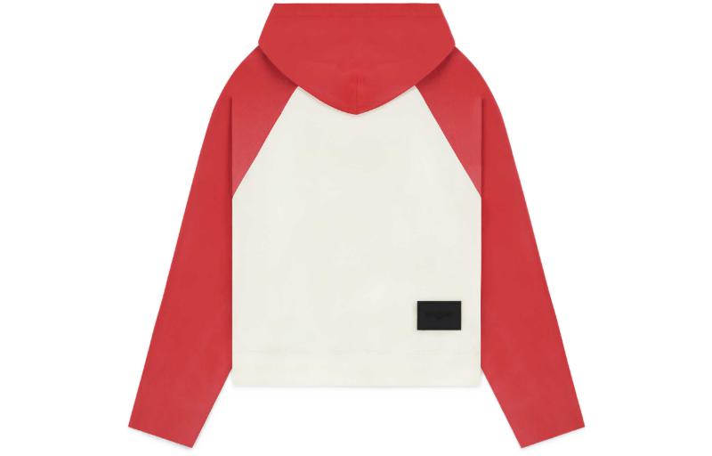 Lookbook WE11DONE FW22 男女同款圣诞字母印花连帽衫 红/白色 WD-TH3-22-802-U-RD