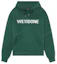 Order WE11DONE FW22 男女同款绿色胸口标志印花连帽衫 WD-TH3-22-845-U-GR