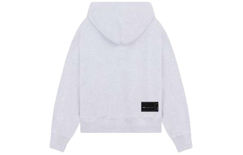 WE11DONE FW22 Unisex Grey Pullover Sweatshirt with Solid Logo Design. WD-TH3-22-867-U-GY 圖 3