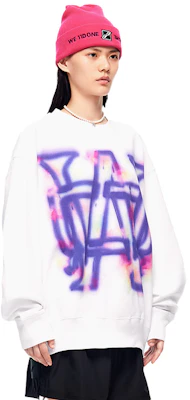 WE11DONE FW22 男女同款字母印花圆领卫衣 白色 礼盒装 WD-TS3-22-829-U-WH Details for WE11DONE FW22 男女同款字母印花圆领卫衣 白色 礼盒装 WD-TS3-22-829-U-WH