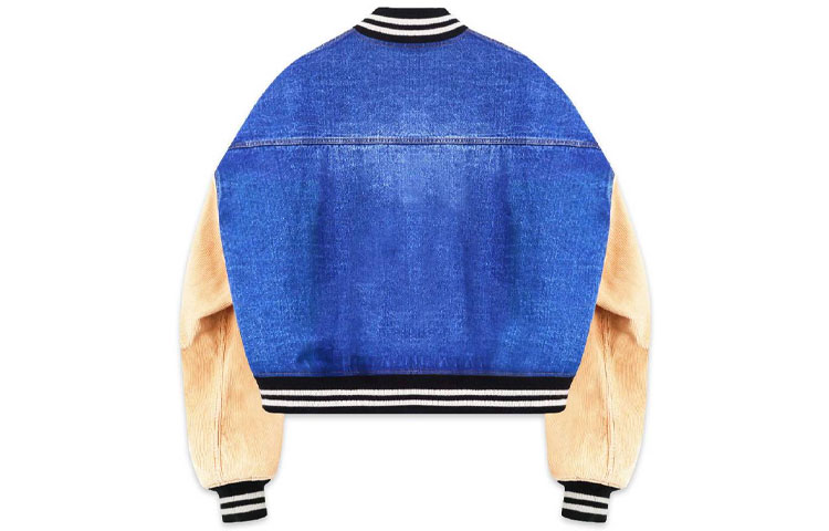 WE11DONE FW22 Unisex Logo Casual Long Sleeve Jacket Blue WD-DJ3-22-371-U-BL 圖 3