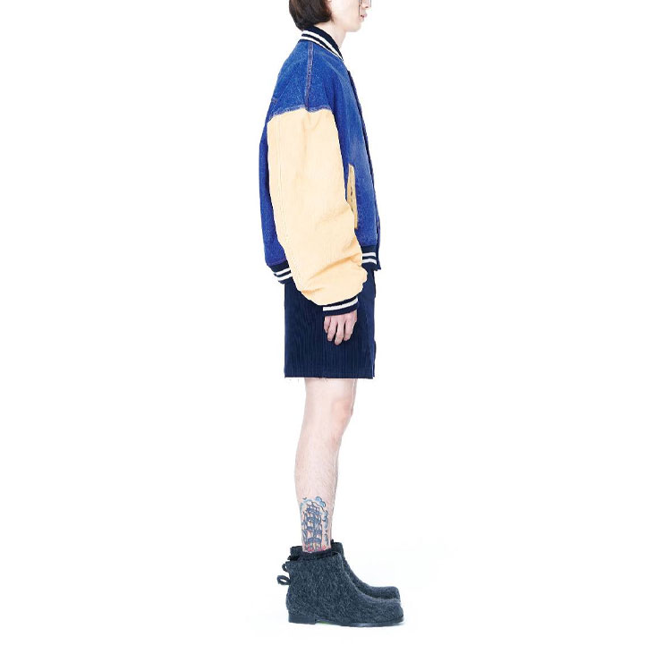 WE11DONE FW22 Unisex Logo Casual Long Sleeve Jacket Blue WD-DJ3-22-371-U-BL 圖 6