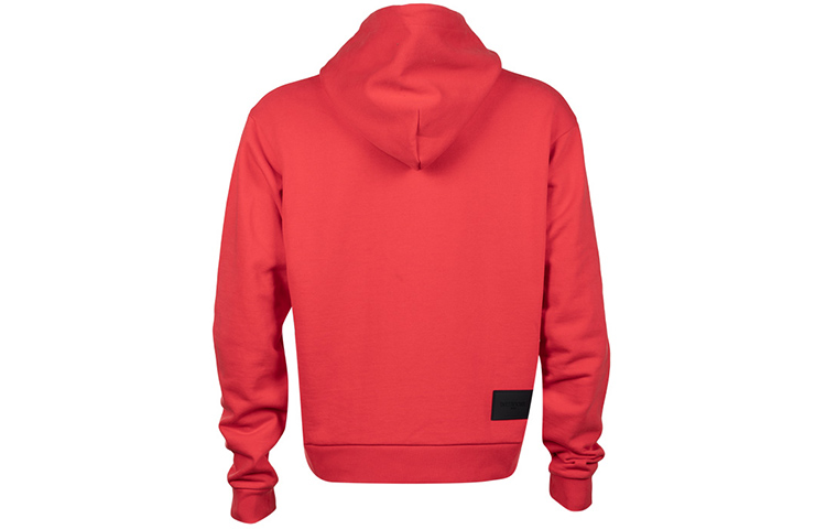 Lookbook WE11DONE FW22 男女款紅色字母Logo印花套頭衫衛衣。 WD-TH3-22-845-U-RD