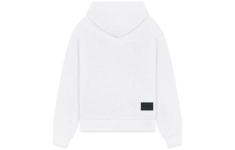 WE11DONE FW22 Unisex White Hoodie with Logo Print in Gift Box. WD-TH3-22-845-U-GY 圖 3