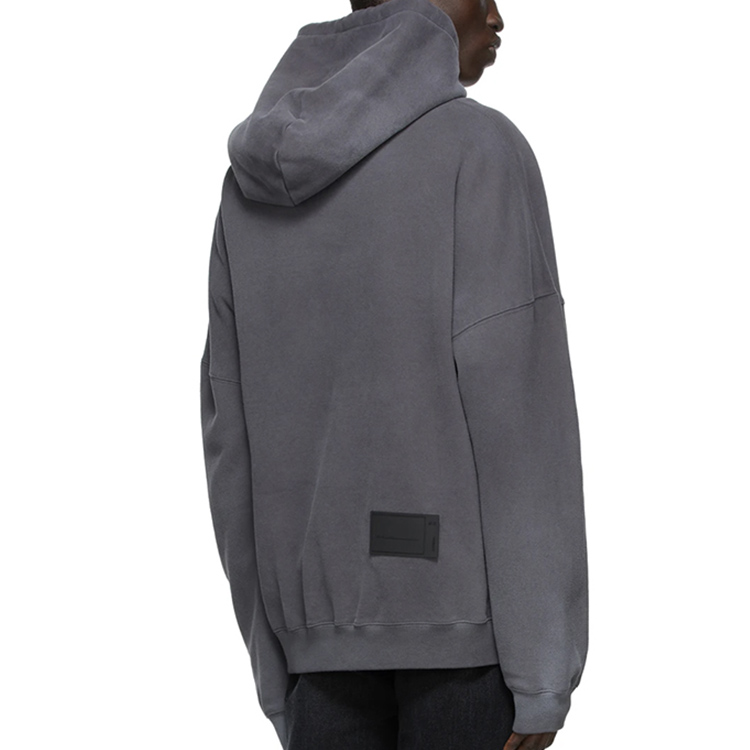 WE11DONE FW22 Vintage Embroidered Bear Hoodie Unisex Black. WD-TH9-20-123-U-BK 圖 7