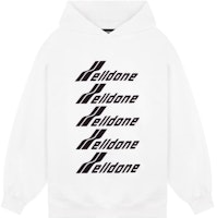 WE11DONE FW22 White Logo Text Print Hoodie Unisex Long Sleeve for Fall/Winter. WD-TH3-22-729-U-WH WE11DONE FW22 White Logo Text Print Hoodie Unisex Long Sleeve for Fall/Winter. WD-TH3-22-729-U-WH