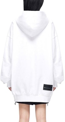 WE11DONE FW22 白色字母印花連帽衫 男女皆宜 秋冬長袖上衣 WD-TH3-22-729-U-WH Shop WE11DONE FW22 白色字母印花連帽衫 男女皆宜 秋冬長袖上衣 WD-TH3-22-729-U-WH