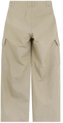 WE11DONE FW23 ベージュ ワイドレッグ アジャスタブルボタン カーゴパンツ WD-DP3-23-301-M-BG Lookbook WE11DONE FW23 ベージュ ワイドレッグ アジャスタブルボタン カーゴパンツ WD-DP3-23-301-M-BG