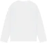 Lookbook WE11DONE FW23 Angel Print Unisex White Crewneck Long Sleeve Sweatshirt WD-TS3-23-785-U-WH
