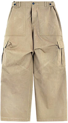 WE11DONE FW23 ブラウン 無地 プリーツ ルーズフィット カーゴパンツ ユニセックス WD-DP3-23-302-W-BG Buy WE11DONE FW23 ブラウン 無地 プリーツ ルーズフィット カーゴパンツ ユニセックス WD-DP3-23-302-W-BG