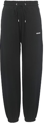 WE11DONE FW23 Elastic Waist Pocket Knit Joggers Men Black WDTA123993UBK Buy WE11DONE FW23 Elastic Waist Pocket Knit Joggers Men Black WDTA123993UBK