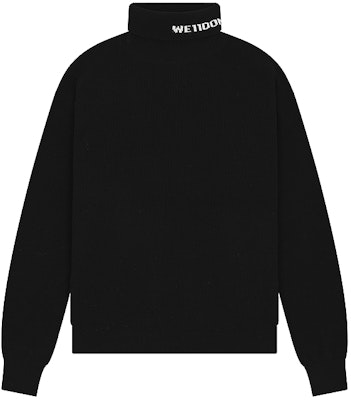 WE11DONE FW23 提花標誌高領毛衣 男女款套頭衫. WD-KT3-23-620-U-KK Order WE11DONE FW23 提花標誌高領毛衣 男女款套頭衫. WD-KT3-23-620-U-KK