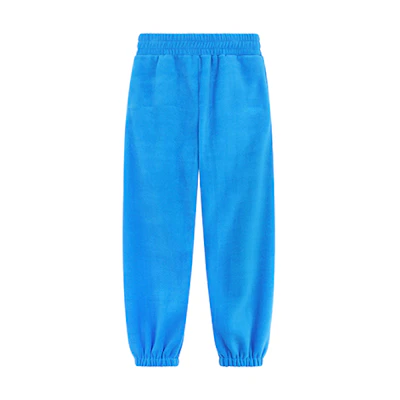 WE11DONE FW23 Logo Fleece Mid-Rise Knit Jogger Pants Unisex. WD-TA3-23-779-U-BL