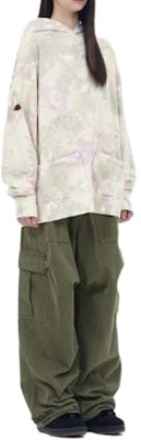 WE11DONE FW23 標誌印花漂白男女白色長袖上衣。 WD-TH3-23-758-U-IV Shop WE11DONE FW23 標誌印花漂白男女白色長袖上衣。 WD-TH3-23-758-U-IV