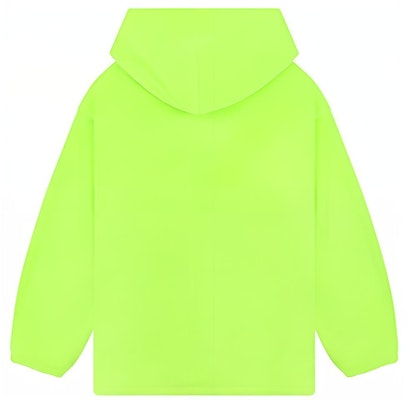 WE11DONE FW23 Hoodie Logo Besar Lime Green Fleece Unisex. WD-TH3-23-778-U-LM Lookbook WE11DONE FW23 Hoodie Logo Besar Lime Green Fleece Unisex. WD-TH3-23-778-U-LM