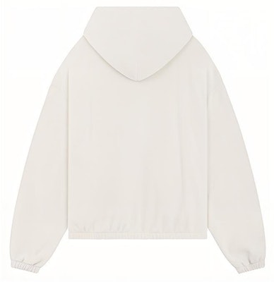 WE11DONE FW23 紅色聖誕節Logo加絨拉鍊連帽外套 寬鬆版 男女款 WD-TJ3-23-826-U-RD 4