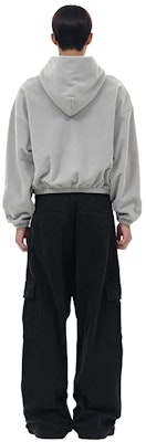 WE11DONE FW23 紅色聖誕節Logo加絨拉鍊連帽外套 寬鬆版 男女款 WD-TJ3-23-826-U-RD Cheap WE11DONE FW23 紅色聖誕節Logo加絨拉鍊連帽外套 寬鬆版 男女款 WD-TJ3-23-826-U-RD