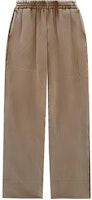 WE11DONE FW23 Unisex Brown Washed Straight-Leg Relaxed Pants. WD-TA3-23-790-U-BR WE11DONE FW23 Unisex Brown Washed Straight-Leg Relaxed Pants. WD-TA3-23-790-U-BR