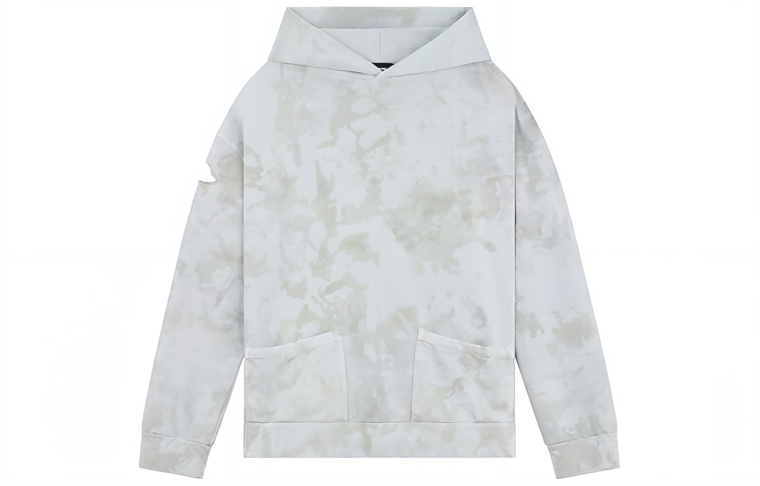 Order WE11DONE FW23 Unisex Cotton Logo Hoodie in Light Grey. WD-TH3-23-758-U-LG