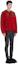 Purchase WE11DONE FW23 Unisex Red Christmas Style Loose Long Sleeve Varsity Jacket. WD-JP3-23-095-M-RD
