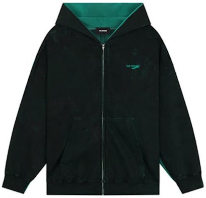 WE11DONE 2023秋冬水洗Logo拼色拉链连帽外套男女同款. WD-TJ3-23-801-U-GR Order WE11DONE 2023秋冬水洗Logo拼色拉链连帽外套男女同款. WD-TJ3-23-801-U-GR