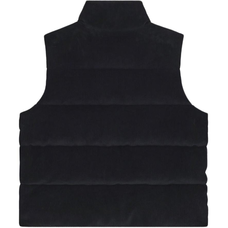 WE11DONE FW24  Black Puffer Jacket with Embroidered Logo and Zip Pockets WD-PV2-24-047-M-BK 圖 3