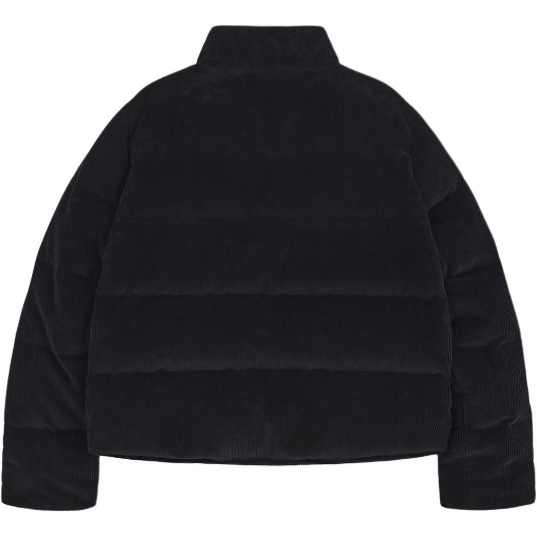 WE11DONE FW24  Black Solid Color Long Sleeve Down Jacket with Zipper Pocket WD-PJ2-24-055-M-BK 圖 3