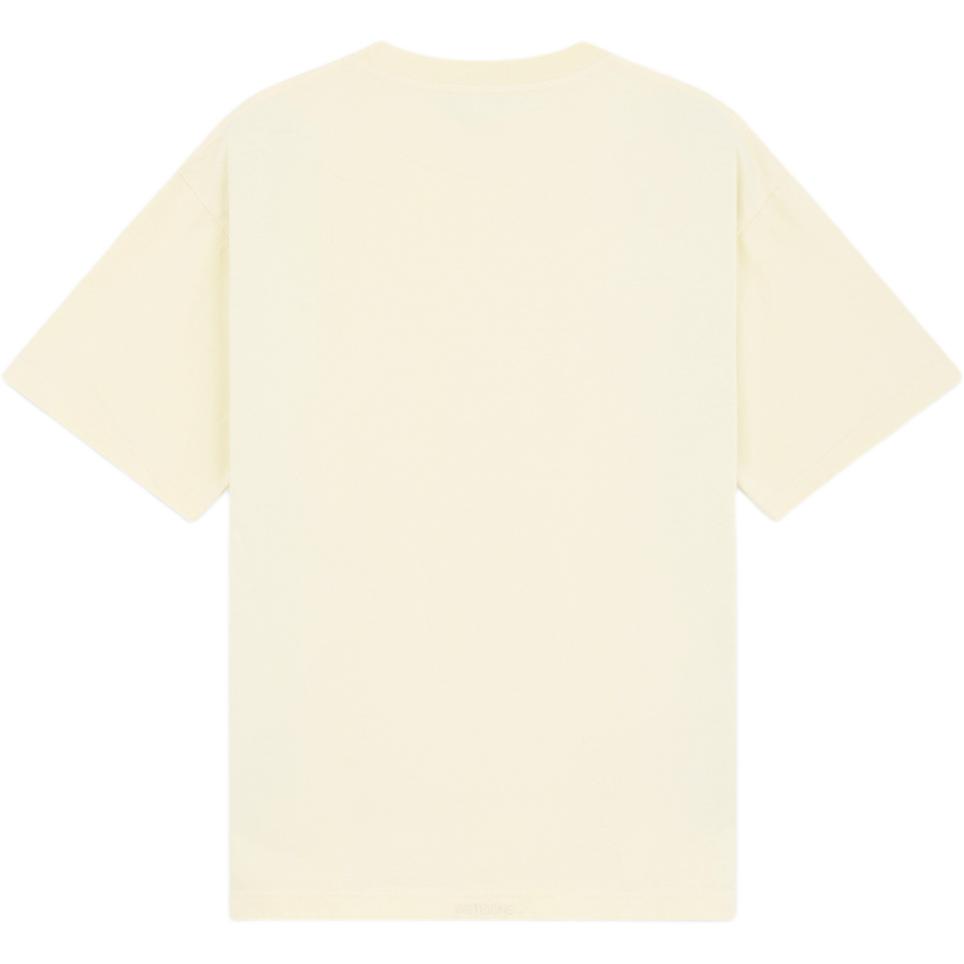 WE11DONE FW24 Cartoon Graphic Tee Unisex Crewneck Short Sleeve Off-White. WD-TT3-24-752-U-BG 圖 3