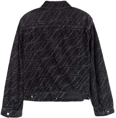 WE11DONE 夜光標誌牛仔外套 洗舊黑色. WD-JK8-20-052-M-GY Lookbook WE11DONE 夜光標誌牛仔外套 洗舊黑色. WD-JK8-20-052-M-GY