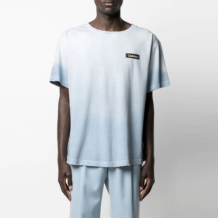 WE11DONE Gradient Effect Short Sleeve T-Shirt Men WD-TT0-21-502-SKY 圖 3