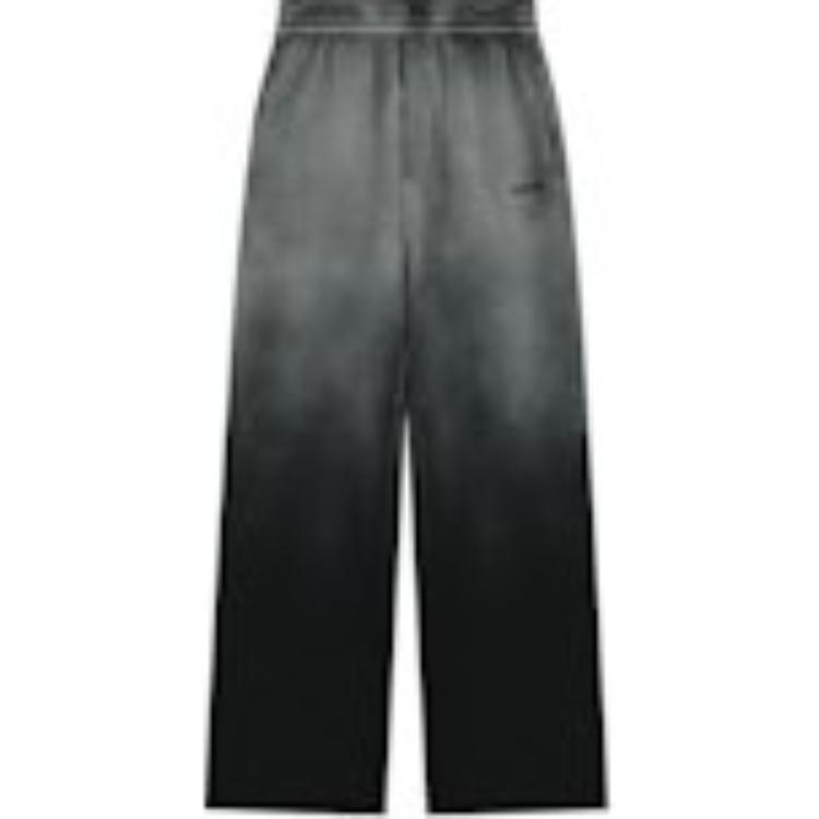 Order WE11DONE Gradient Elastic Waist Straight Logo Sweatpants Unisex Grey. WD-TA2-24-730-U-BK