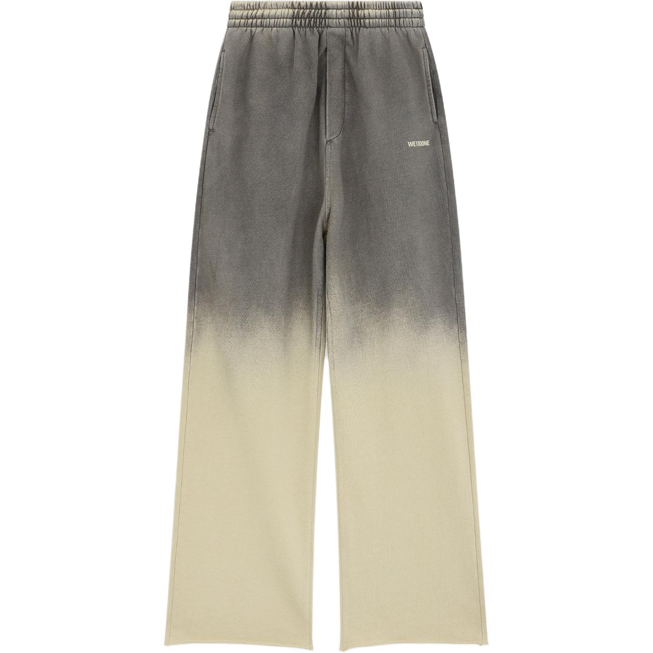 WE11DONE Gradient Loose Straight Casual Pants Unisex Beige WD-TA2-24-730-U-BG