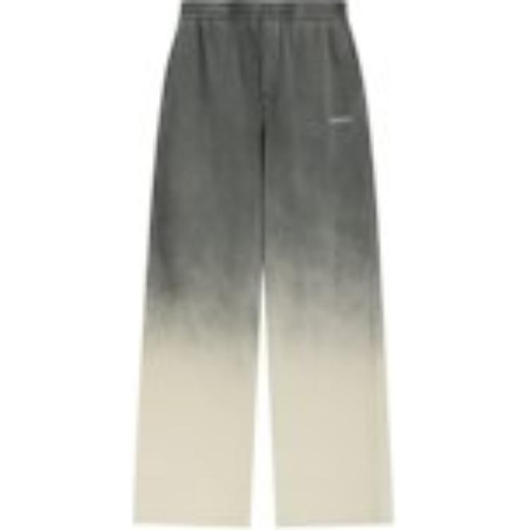 Order WE11DONE 漸層寬鬆直筒休閒褲 男女同款 米色 WD-TA2-24-730-U-BG