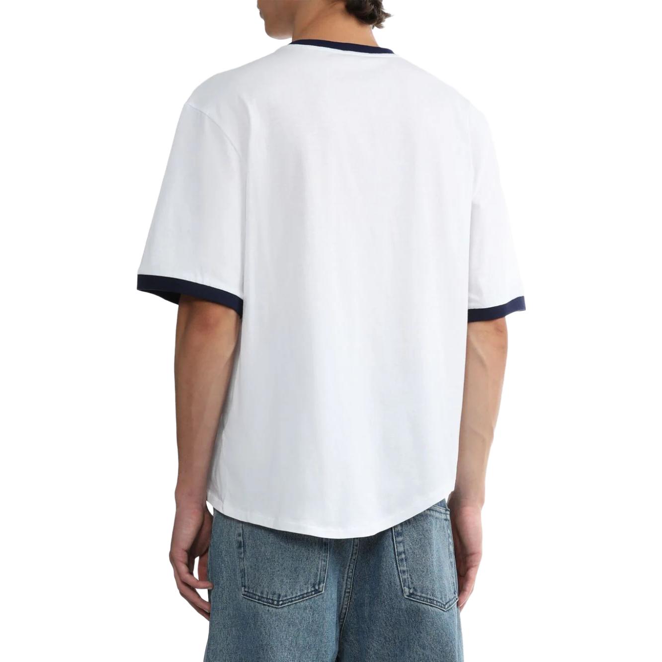 WE11DONE Graffiti Print Crewneck Short Sleeve T-Shirt WD-TT3-23-709-U-WH 圖 5